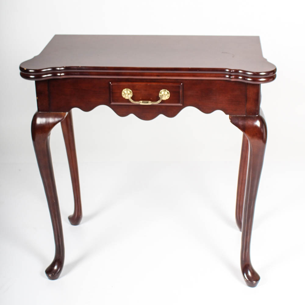 The Bombay Company Folding Game Table