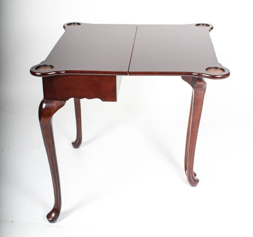 The Bombay Company Folding Game Table