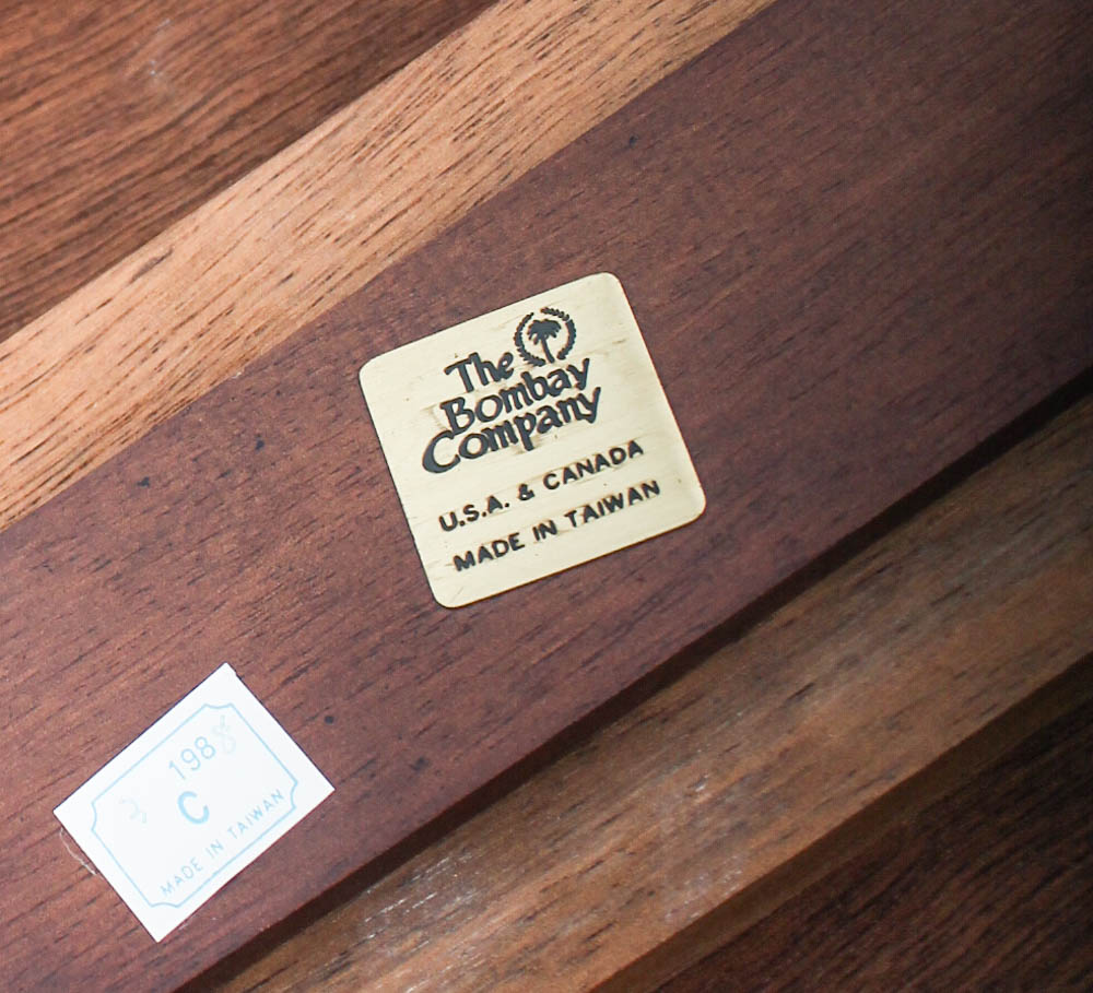 The Bombay Company Folding Game Table