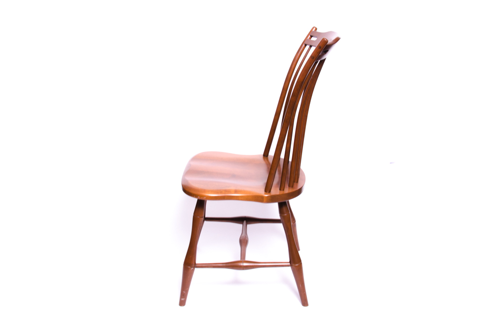 Spindle Back Wooden Chair
