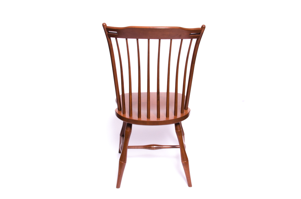 Spindle Back Wooden Chair