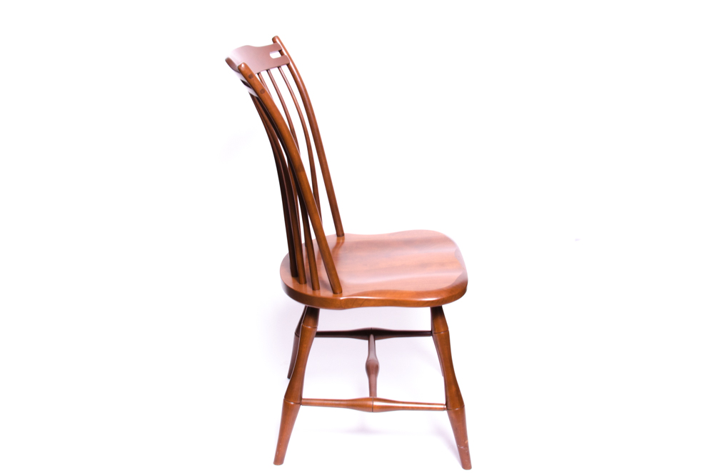 Spindle Back Wooden Chair