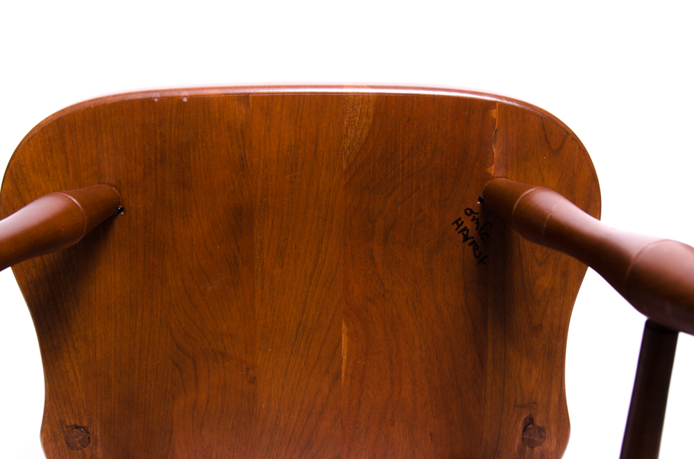 Spindle Back Wooden Chair