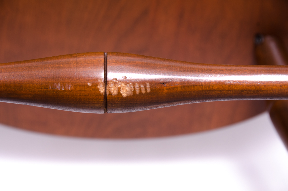 Spindle Back Wooden Chair