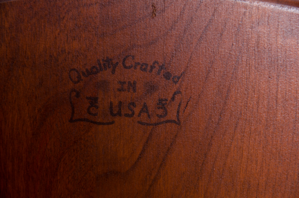 Spindle Back Wooden Chair