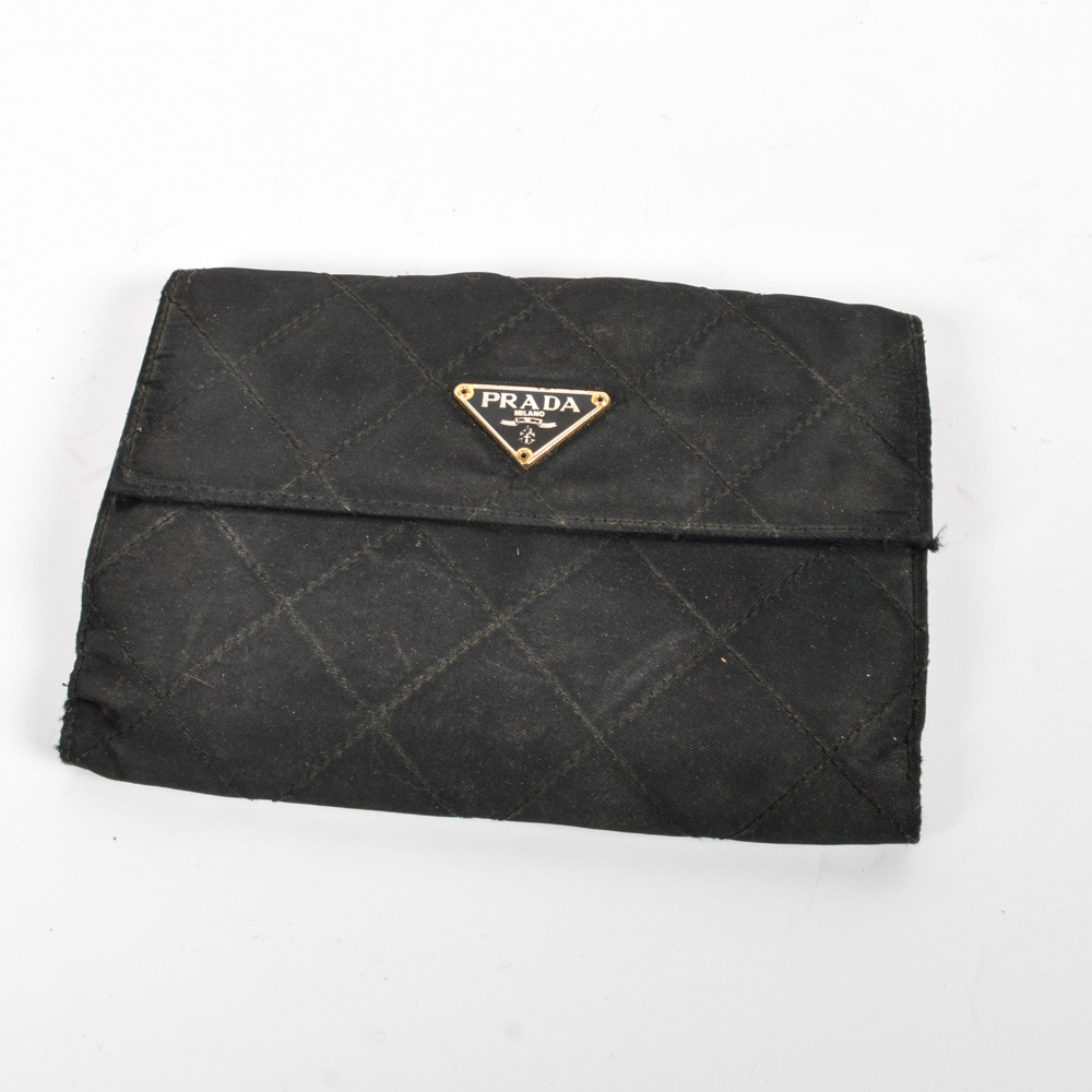 Prada Black Card Holder