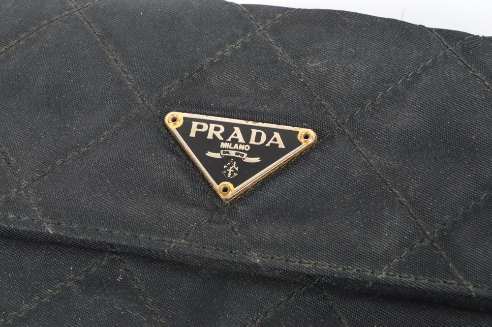 Prada Black Card Holder