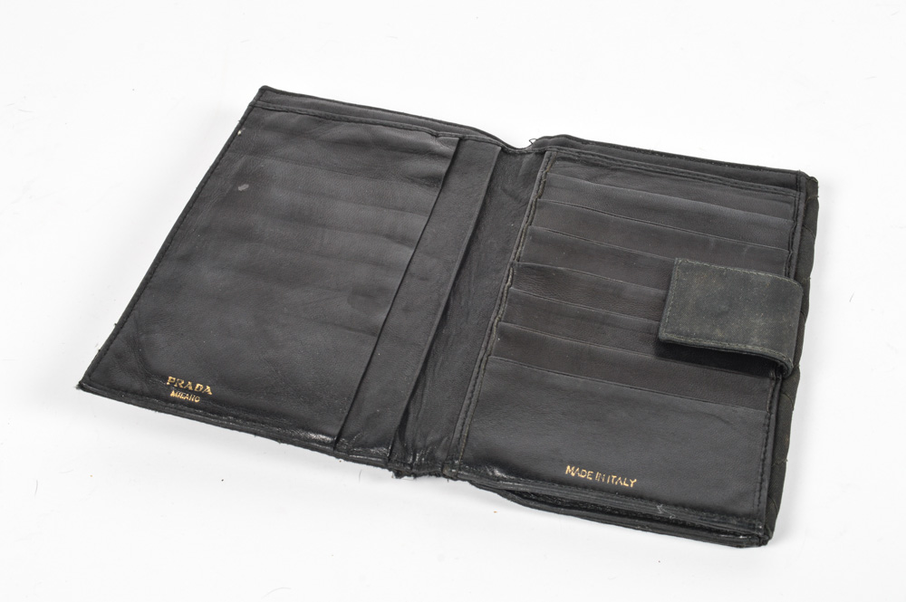 Prada Black Card Holder