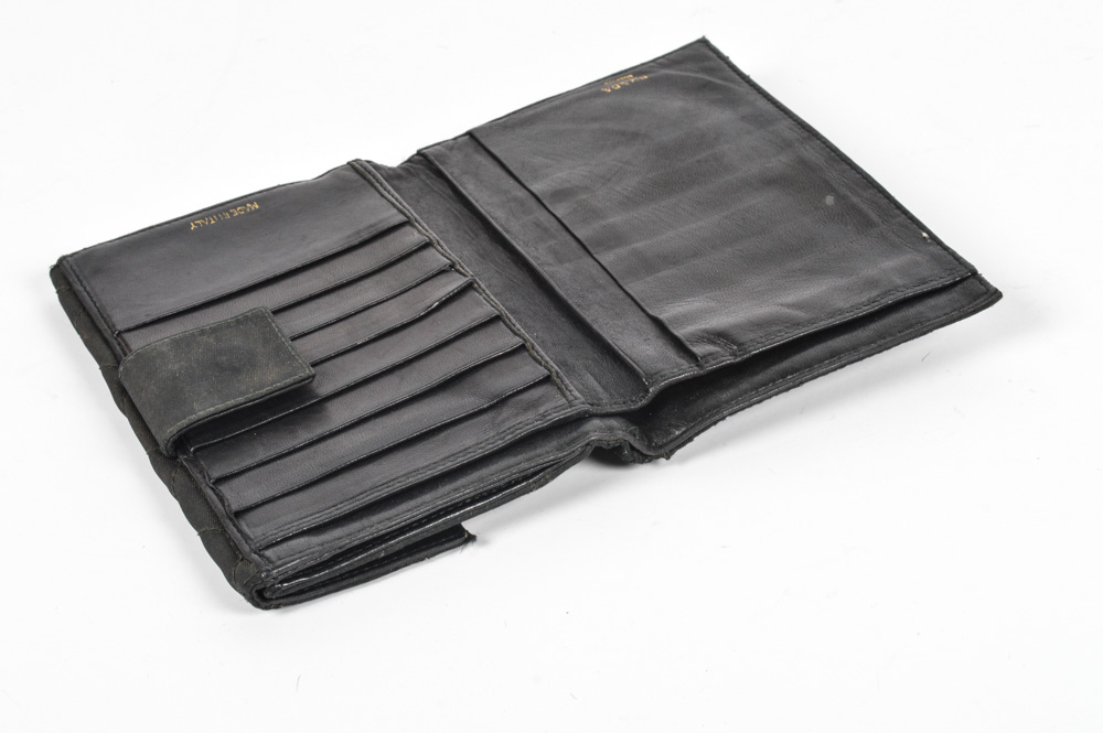 Prada Black Card Holder