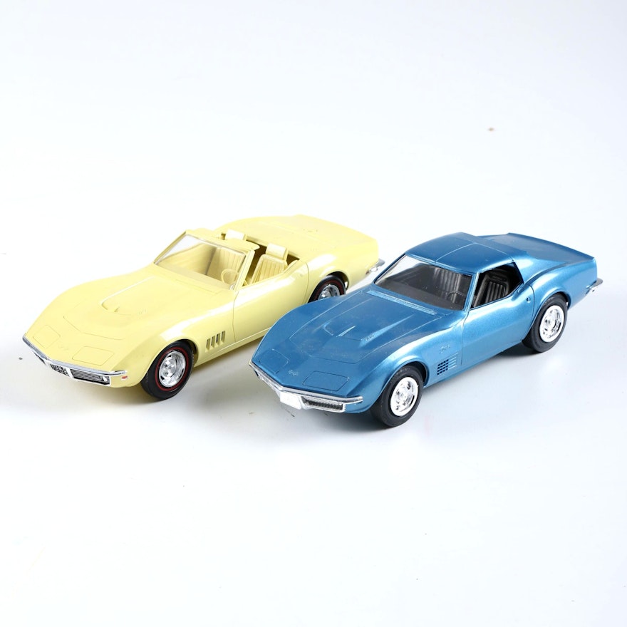 Pair of Chevrolet Corvette Promo Cars