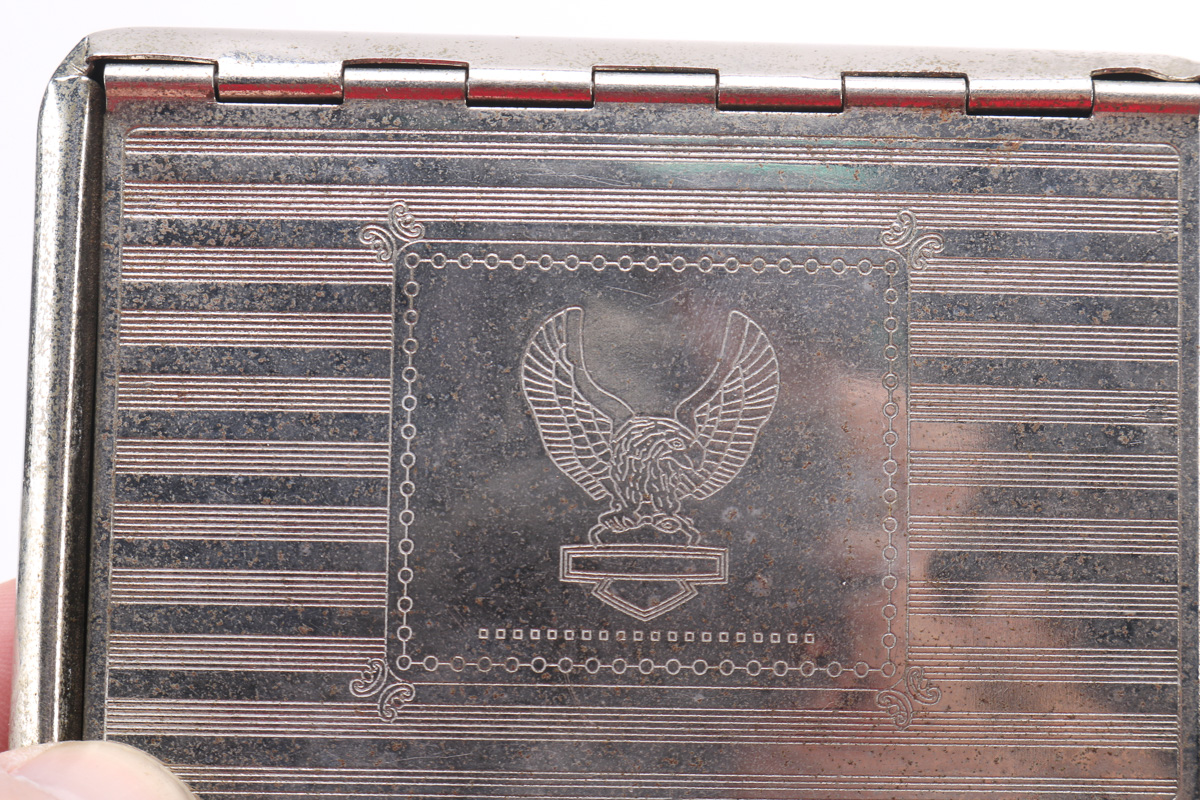 Harley Davidson Watch and Cigarette Case