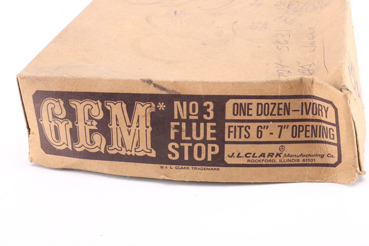 Vinatge Ivory Flue Stopper Collection By Jl Clark