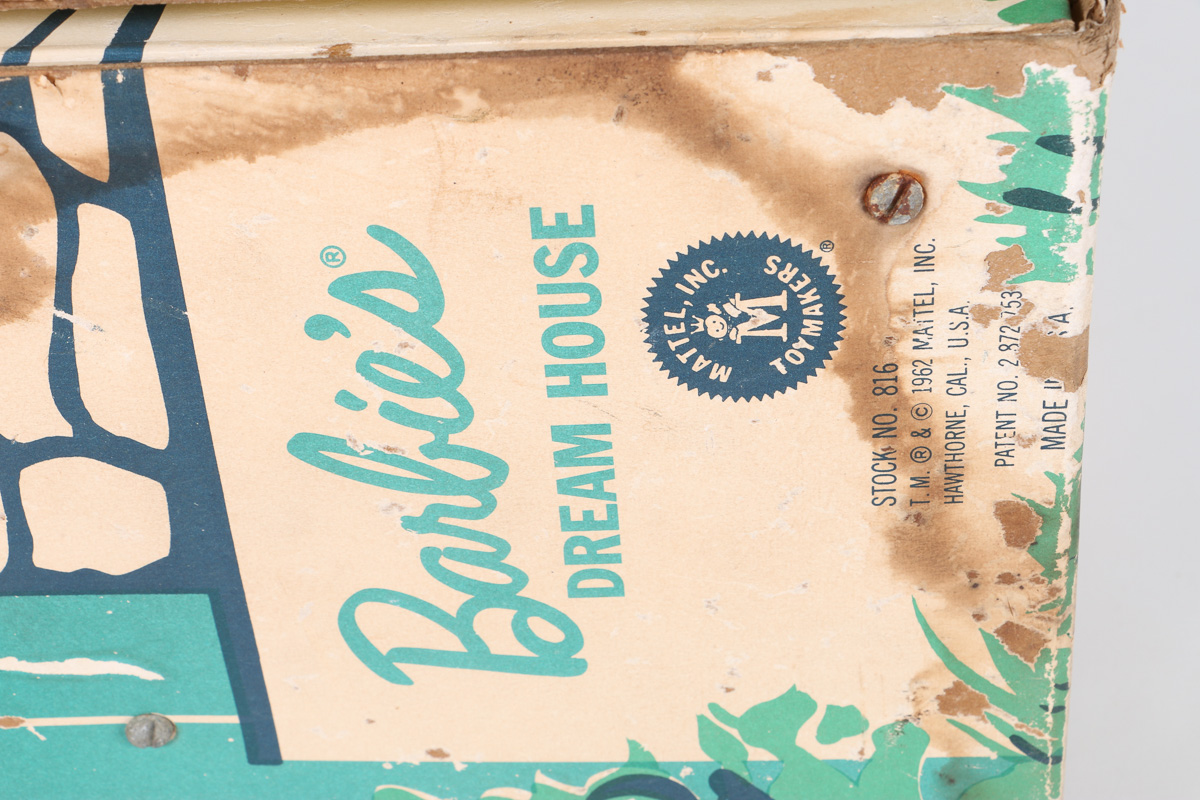 1962 Barbie's Dream House "Teenage Fashion Model"