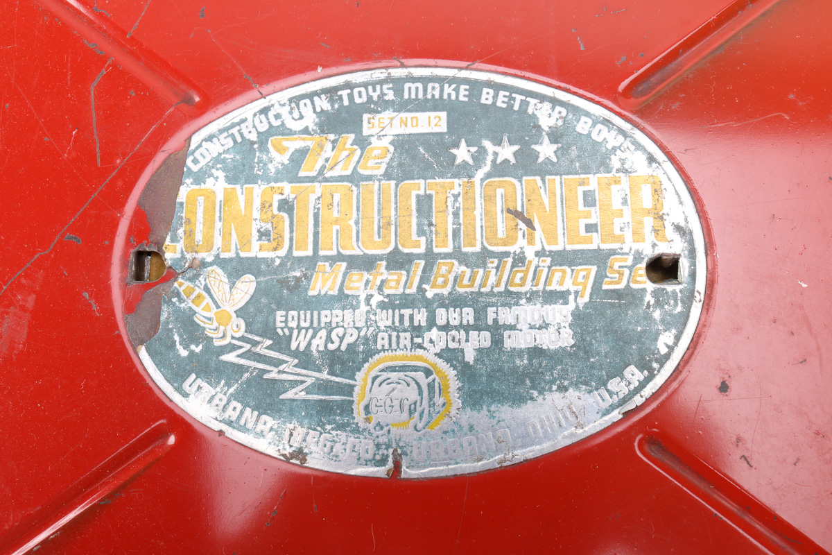 1940s "The Constructioneer" Metal Building Toy