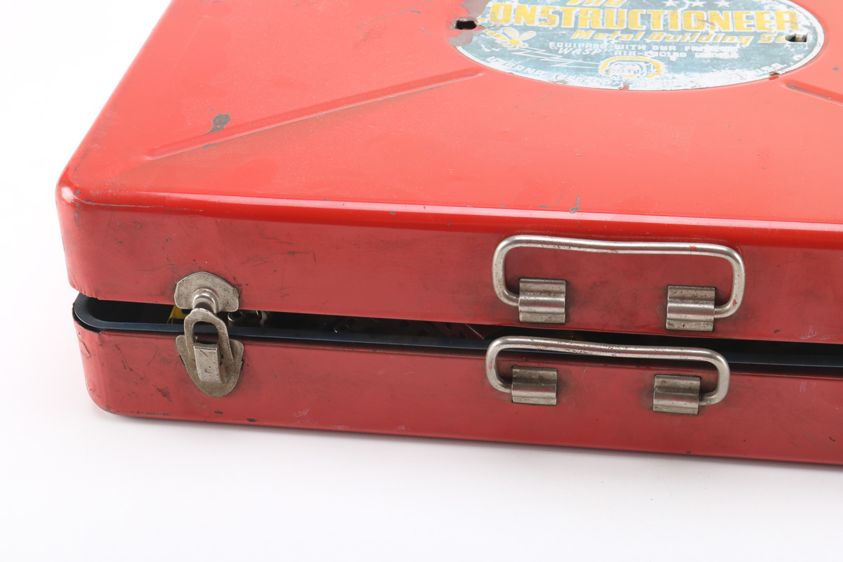 1940s "The Constructioneer" Metal Building Toy