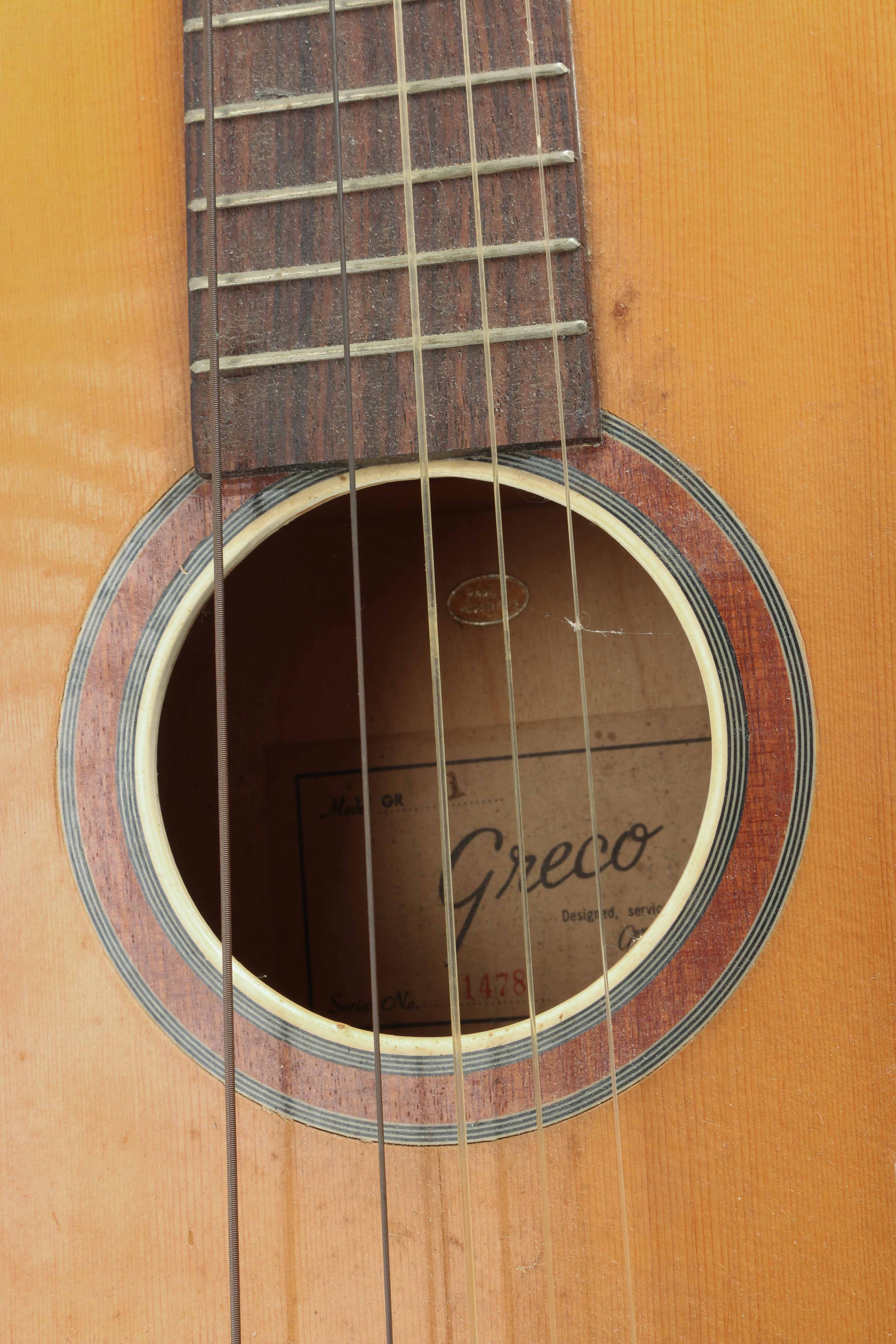 Vintage Greco Acoustic Guitar