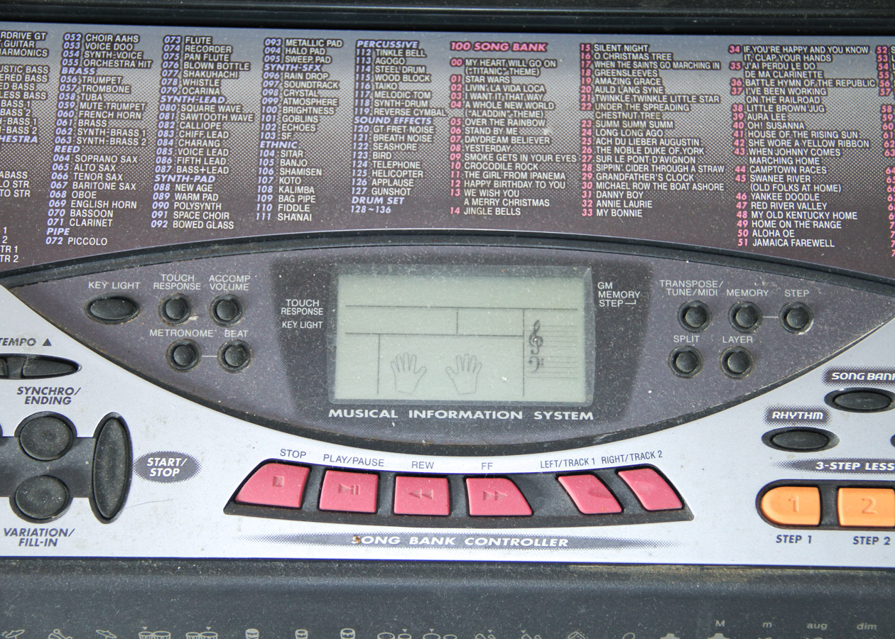 Casio LK-50 Electronic Keyboard With Stand