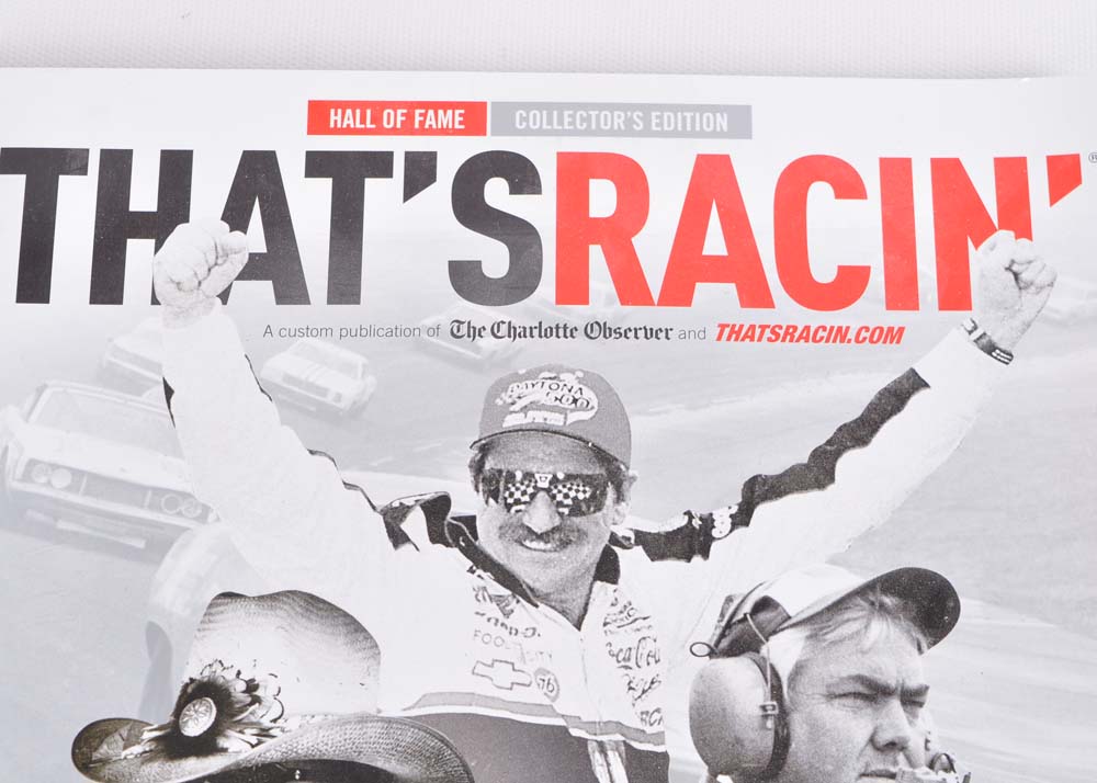 Junior Johnson Signed "That's Racin'" Magazine