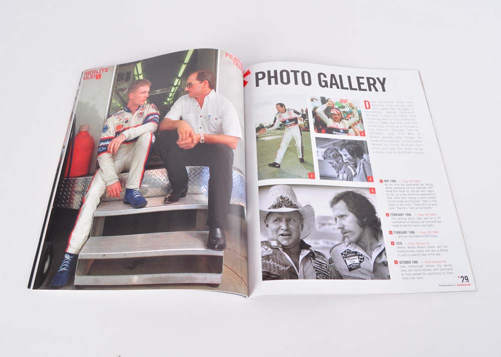 Junior Johnson Signed "That's Racin'" Magazine