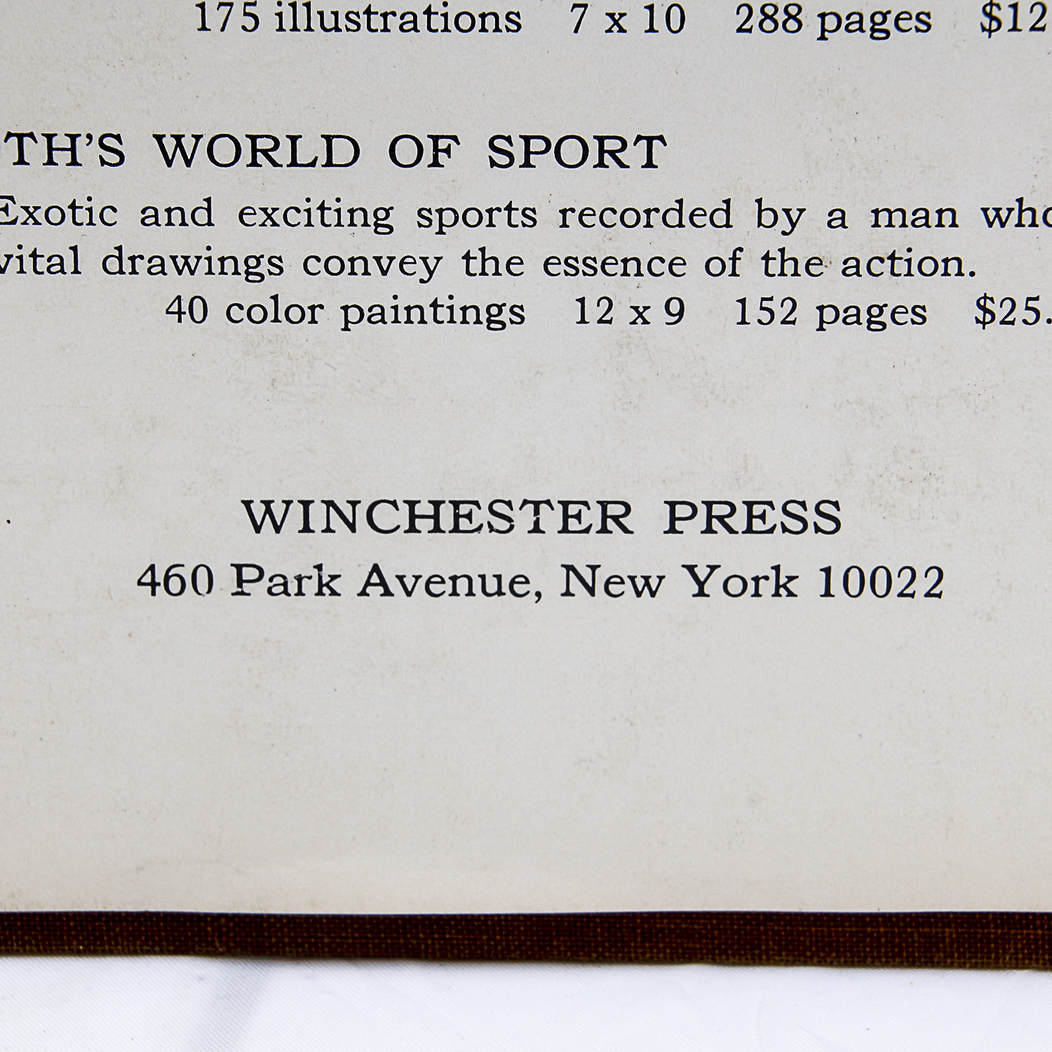 First Edition Copy of "The Hunting Rifle" by Jack O'Connor