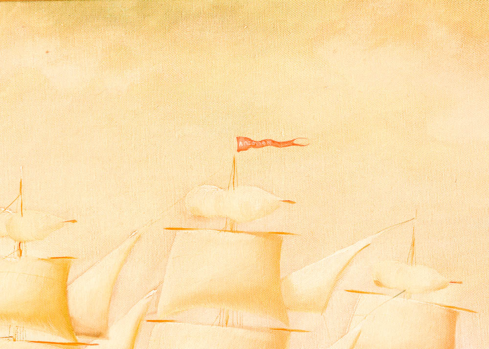 Matt Thomas Seascape Oil Painting on Stretched Canvas