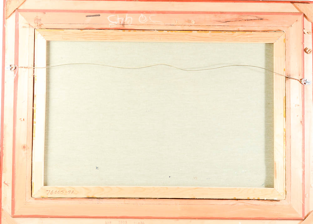 Matt Thomas Seascape Oil Painting on Stretched Canvas