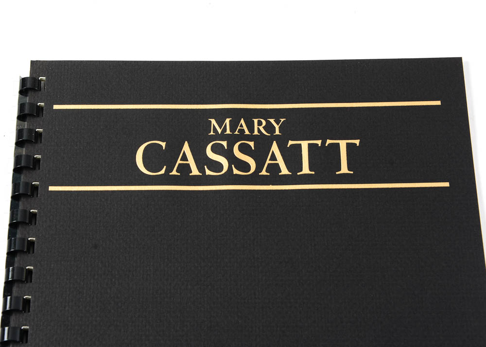 Mary Cassatt Posthumous Restrike Etching "The Mothers Kiss"