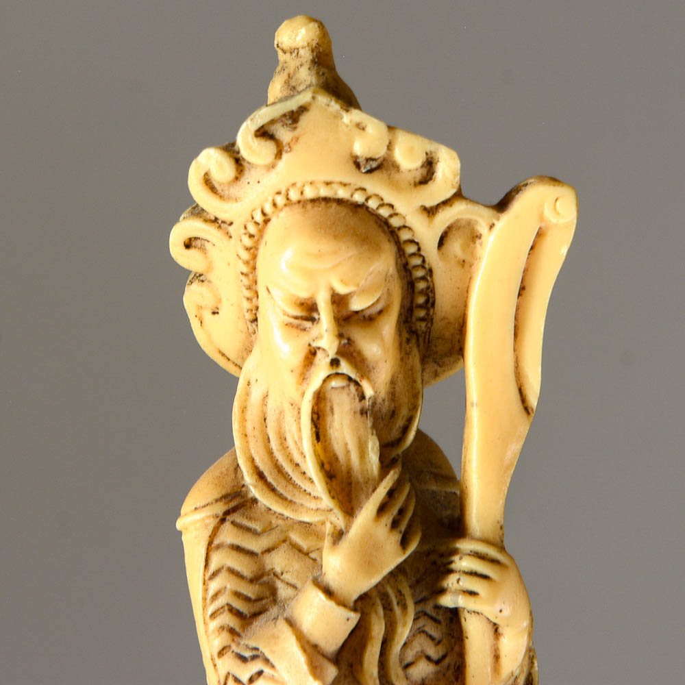 Chinese Chang'e Moon Goddess and Chinoiserie Figurines