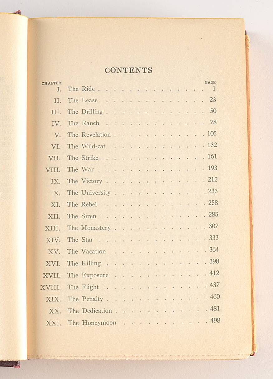 1927 "Oil!" By Upton Sinclair