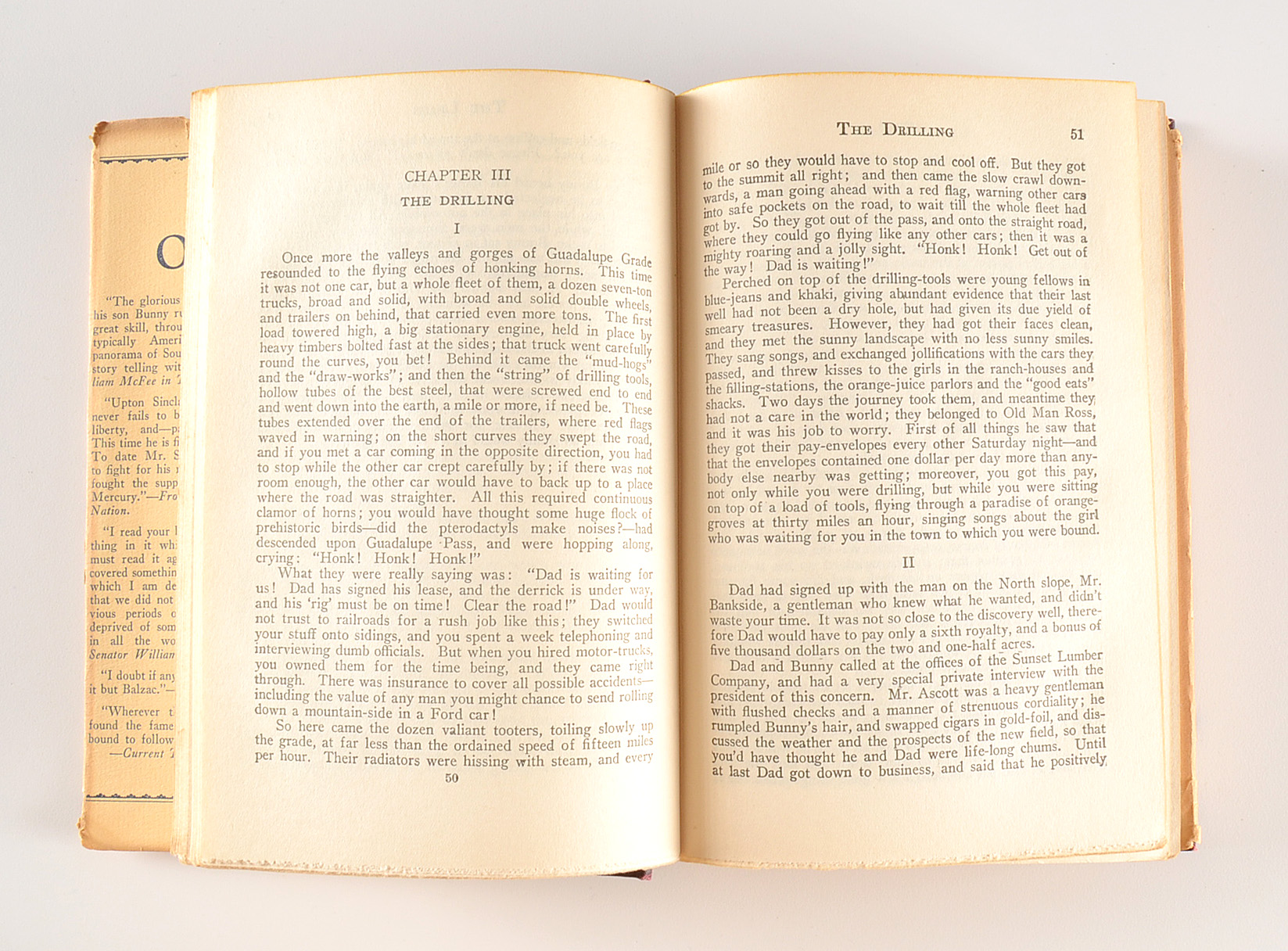 1927 "Oil!" By Upton Sinclair