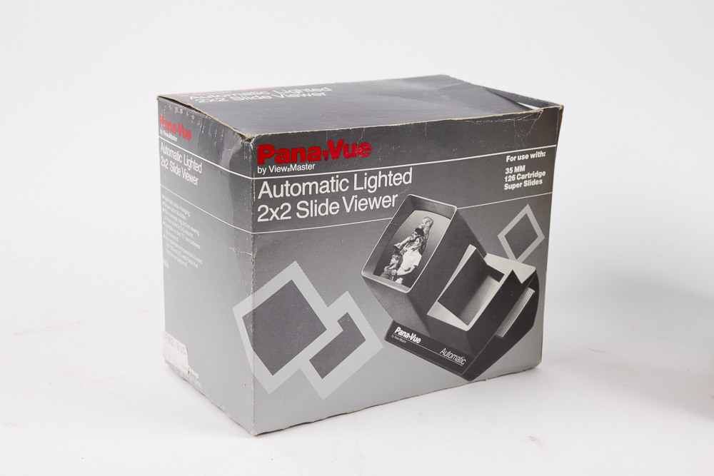 Vintage Slide Viewers and Microscope