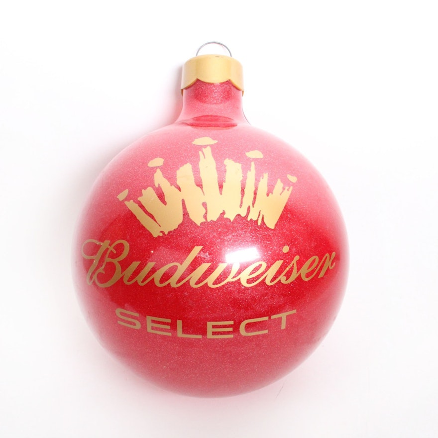 Giant Budweiser Select Christmas Ornament