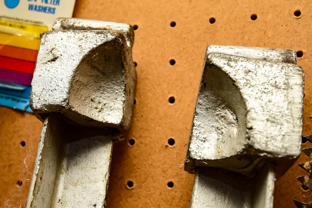 Full Bed with Brass-Plated Headboard and Footboard