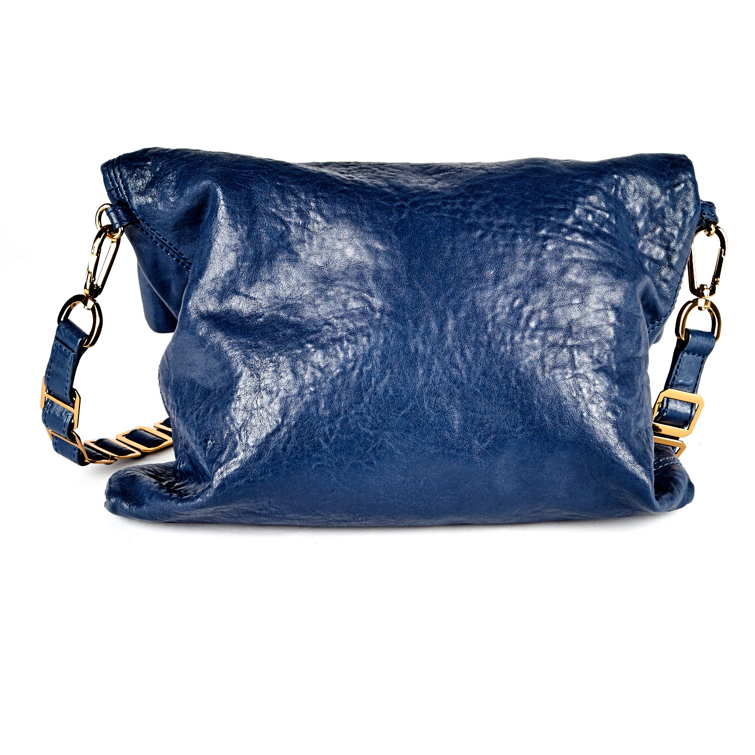 Navy Tory Burch Purse with Dust Cover