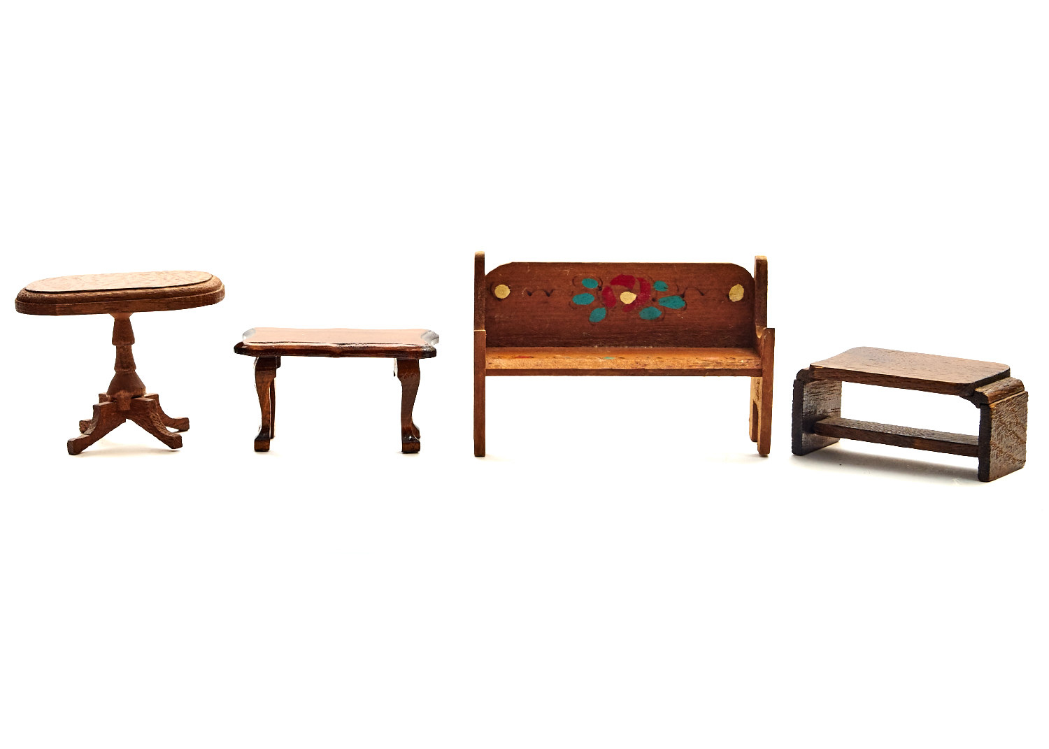 Collection of Vintage Doll House Furniture