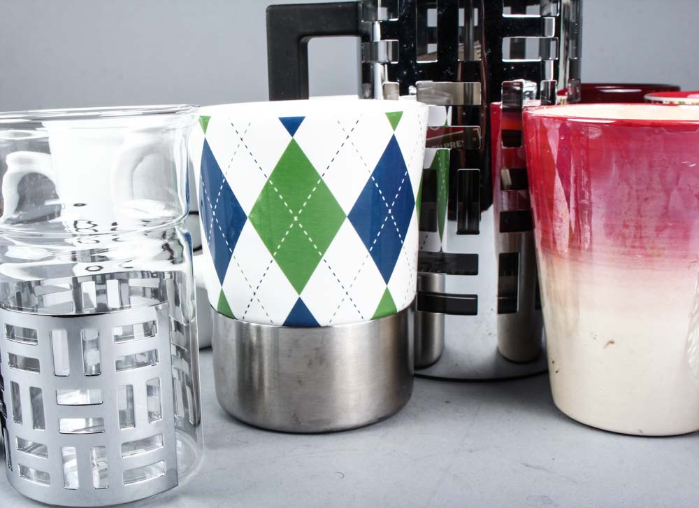 Bodum Eileen French Press with Assorted Mugs