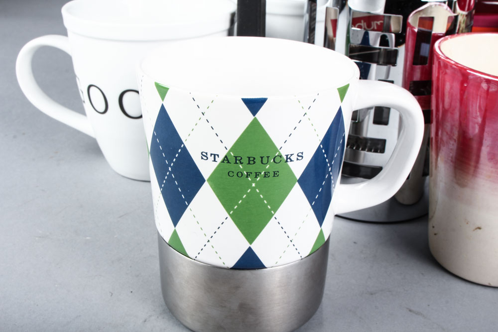 Bodum Eileen French Press with Assorted Mugs