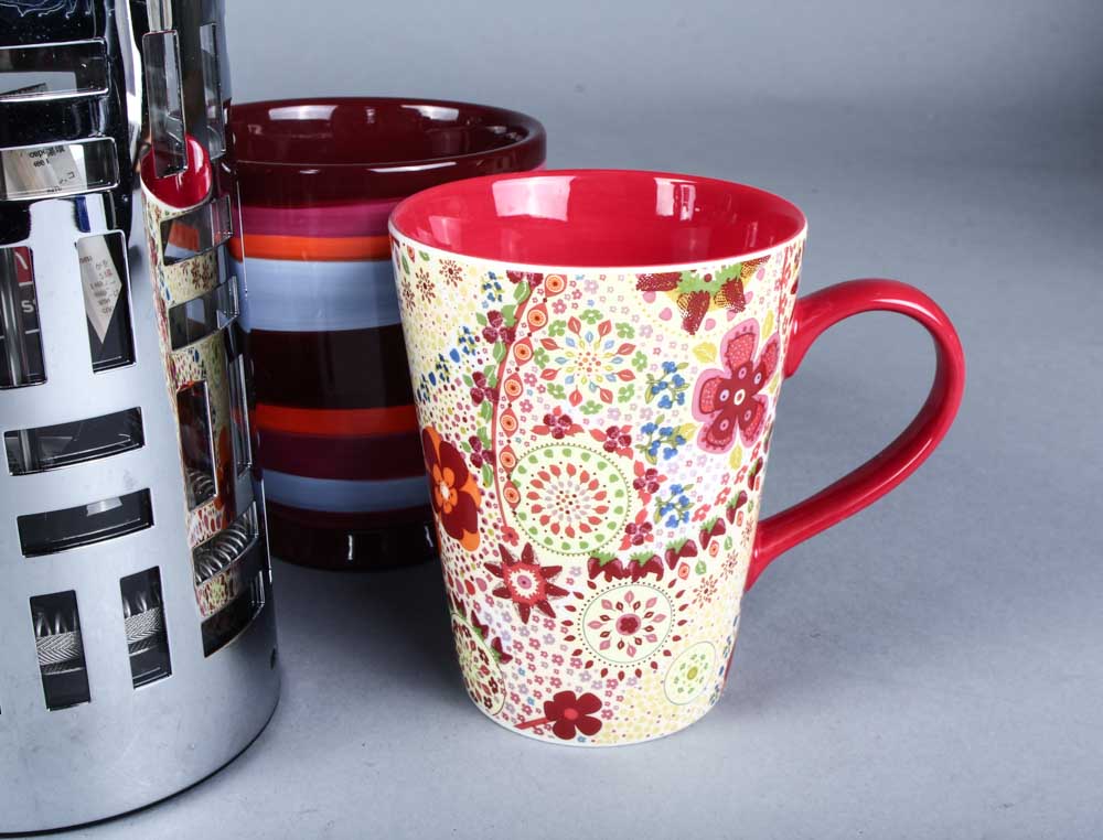 Bodum Eileen French Press with Assorted Mugs