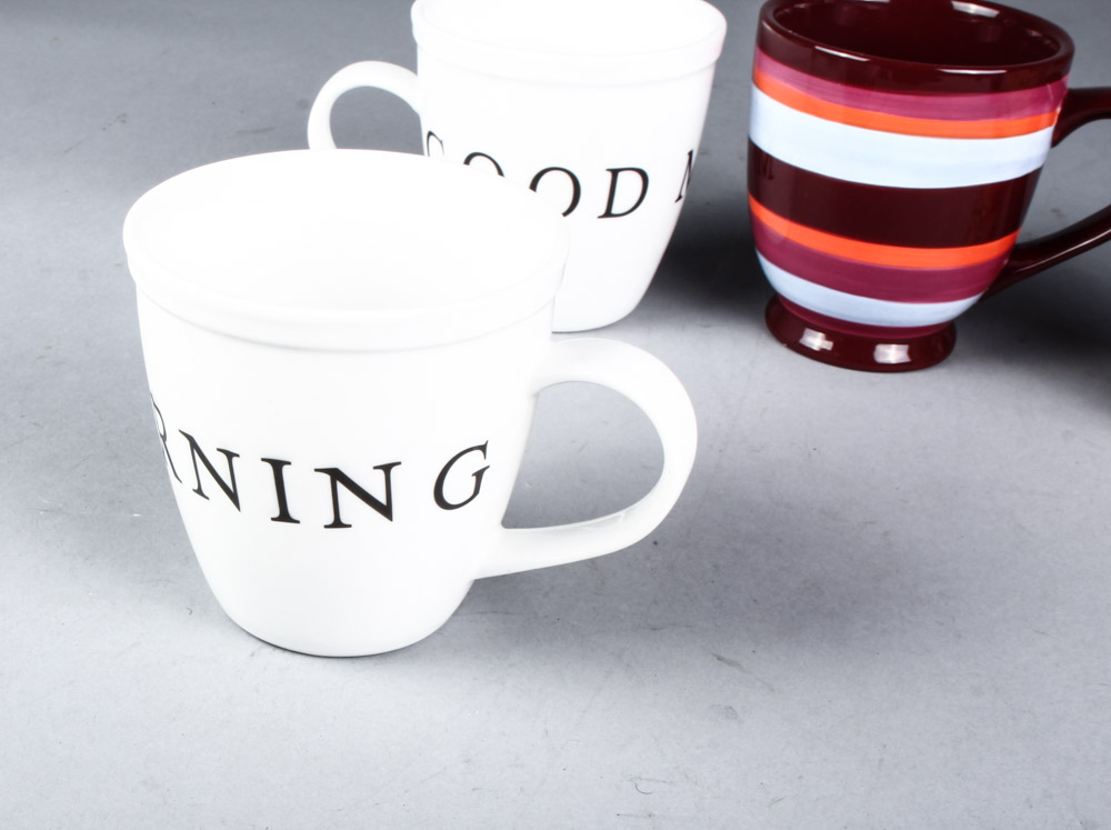 Bodum Eileen French Press with Assorted Mugs