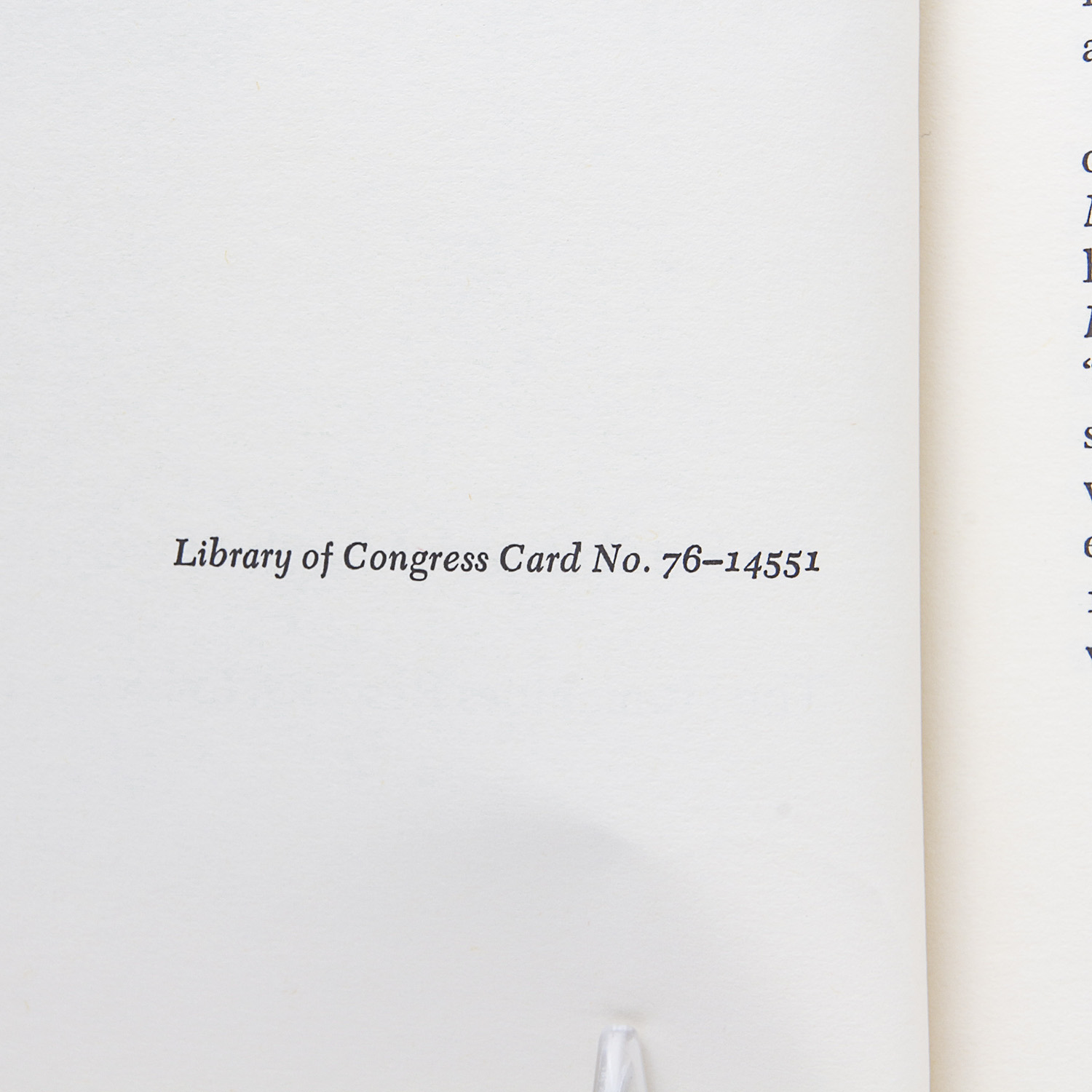 Signed First Edition "One Hundred Modern Books from England, France and America 1880-1950"