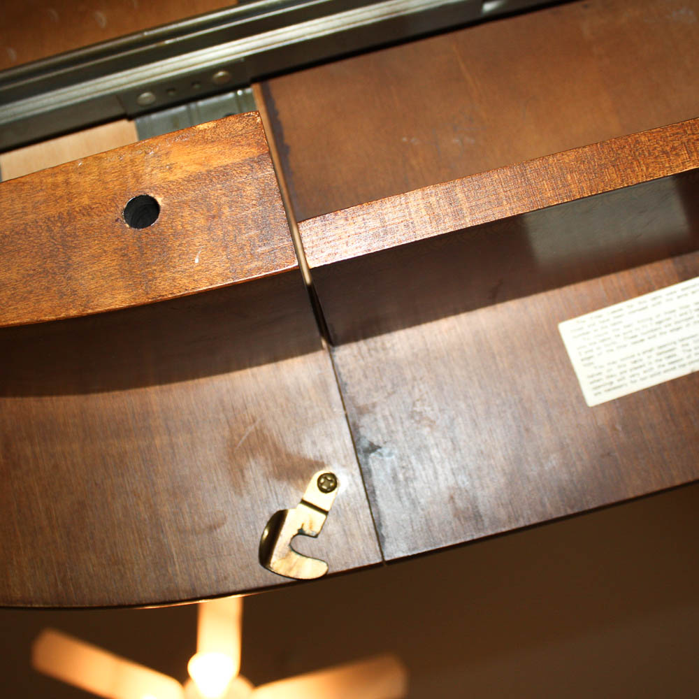 Vintage Hitchcock Style Drop Leaf Dining Table