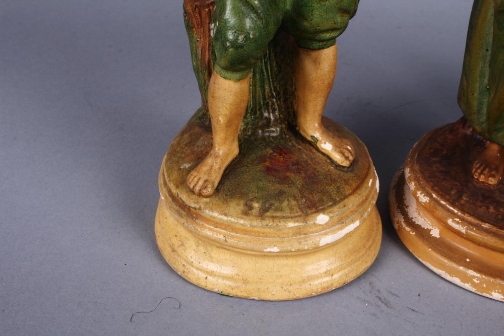 Three Vintage Borghese Chalkware Figurines