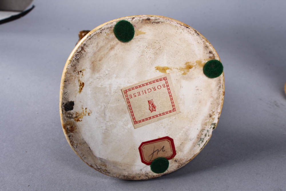 Three Vintage Borghese Chalkware Figurines