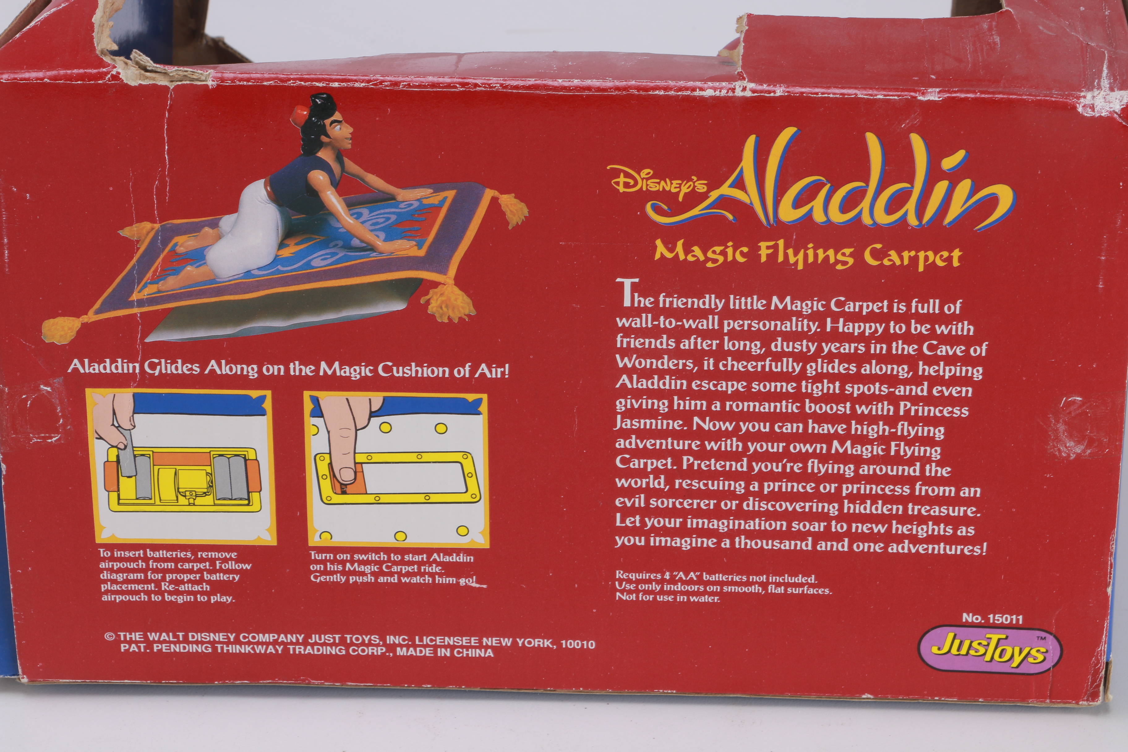 Disney's Aladdin Magic Flying Carpet Toy