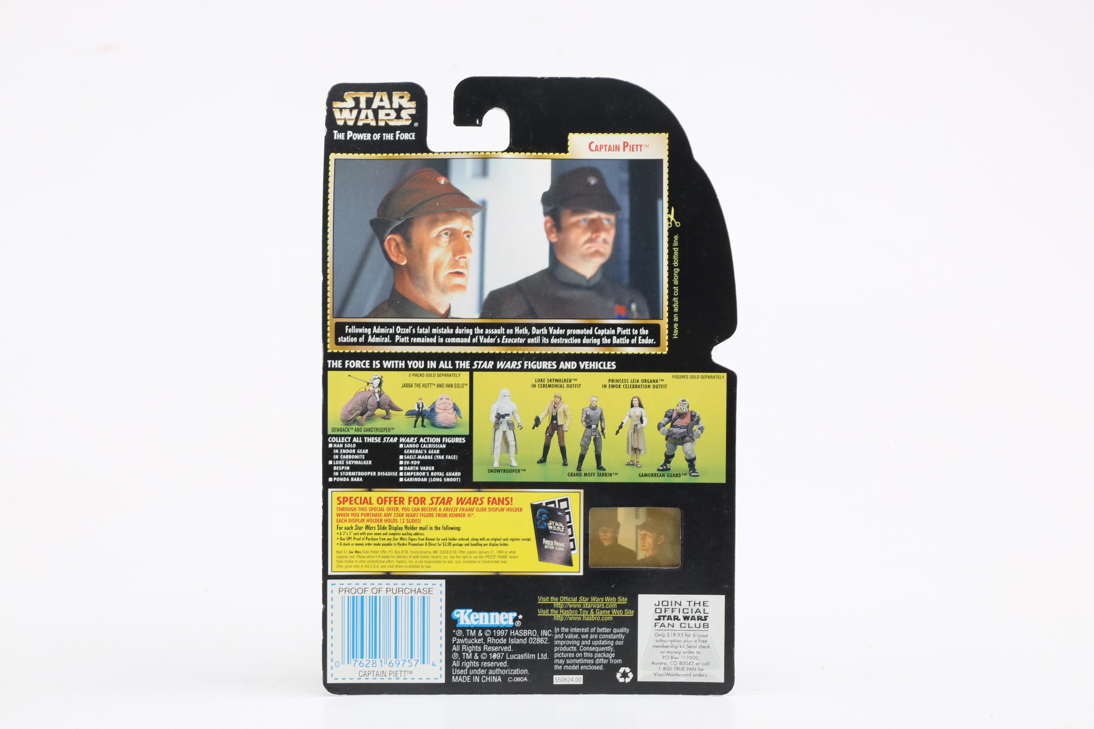 1997 Star Wars Kenner Figurines Including Han Solo & Tauntaun