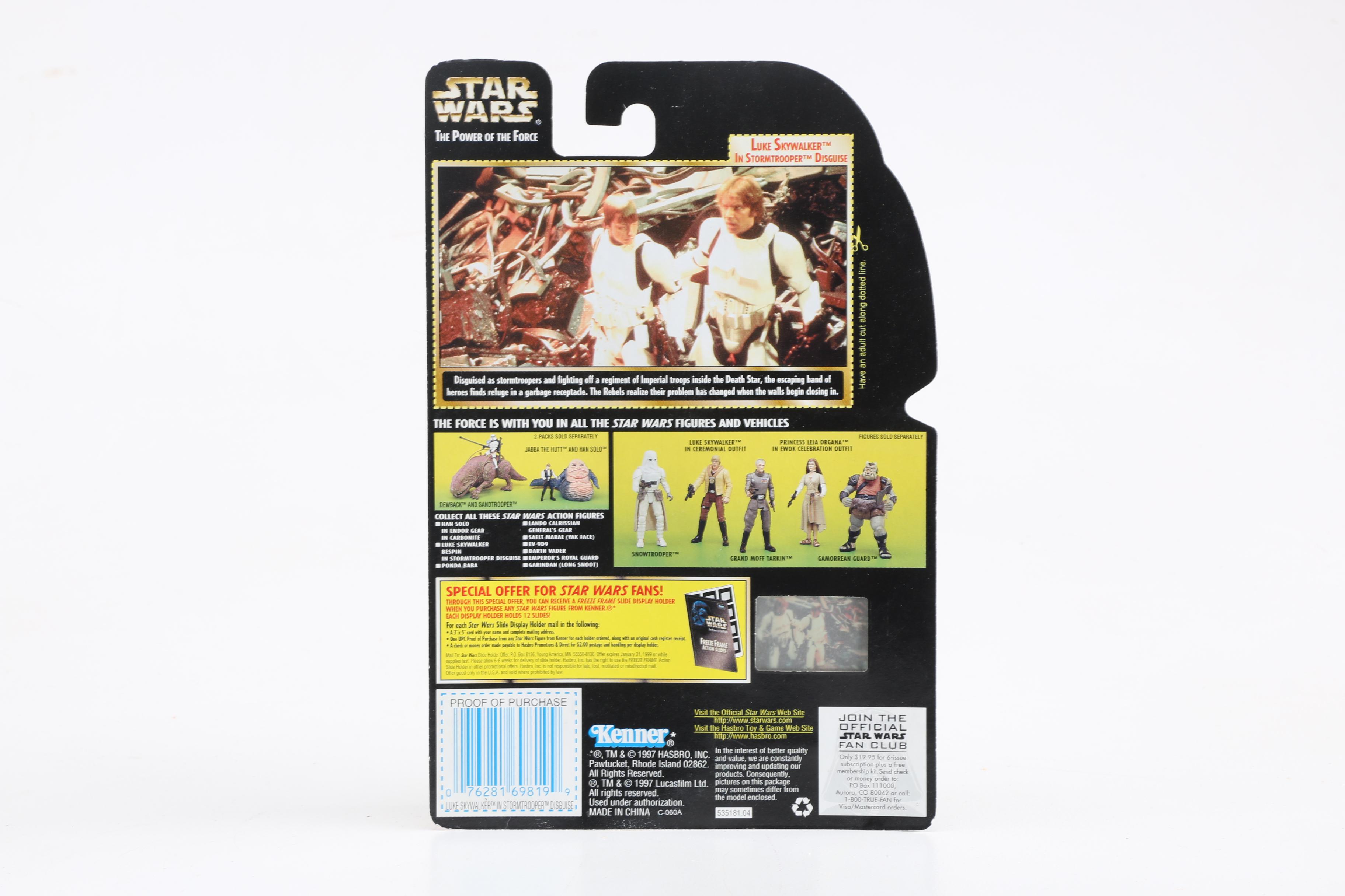 1997 Star Wars Kenner Figurines Including Han Solo & Tauntaun