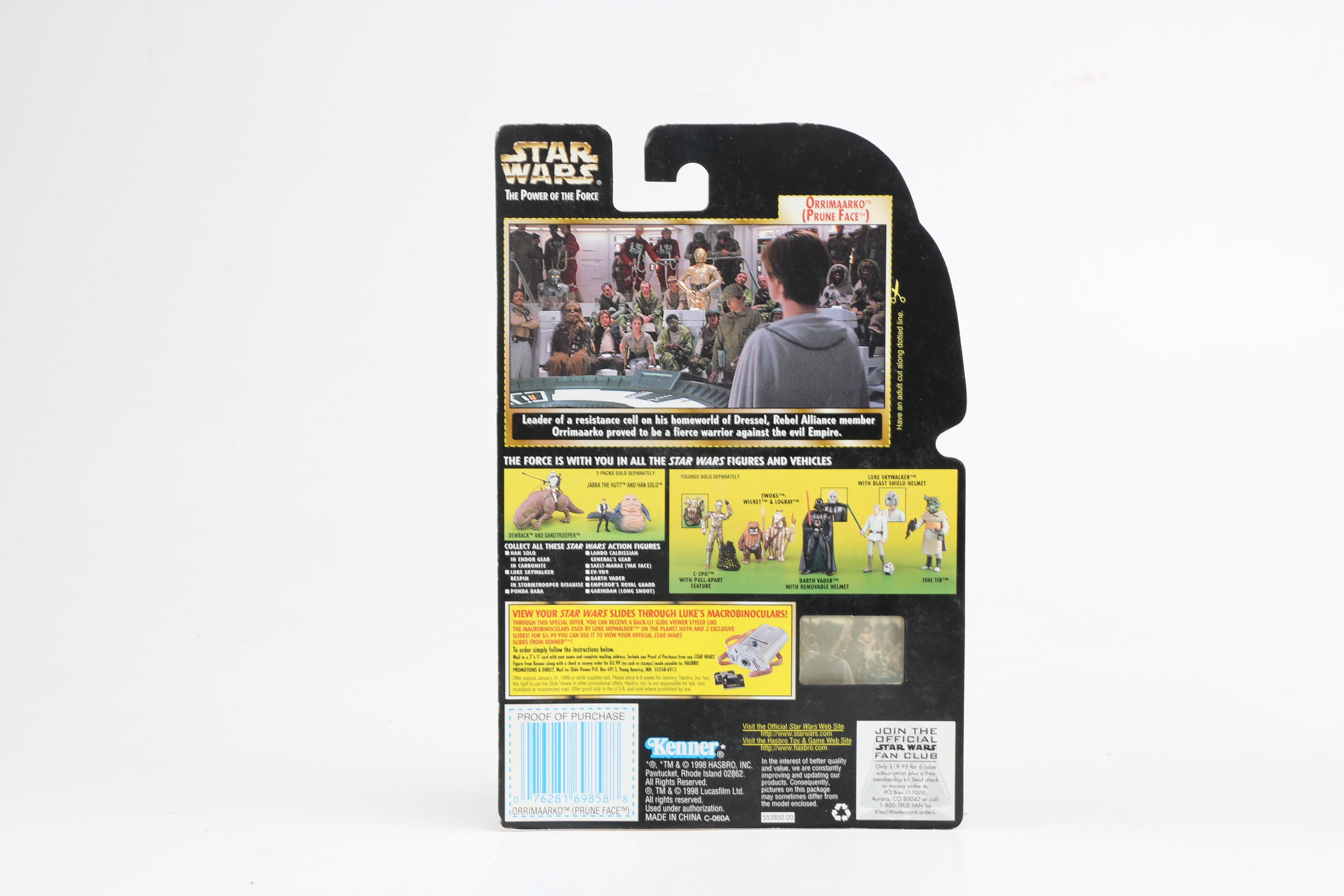 1997 Star Wars Kenner Figurines Including Han Solo & Tauntaun