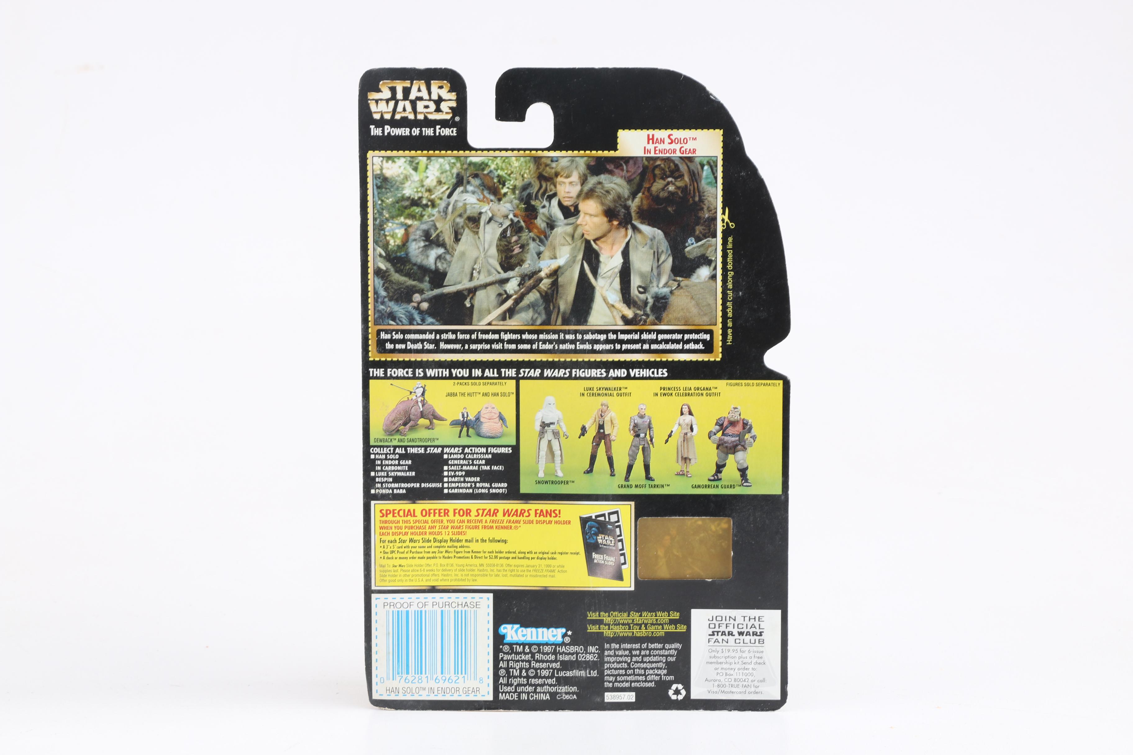 Unopened Kenner Star Wars Figurines from the Late 90s