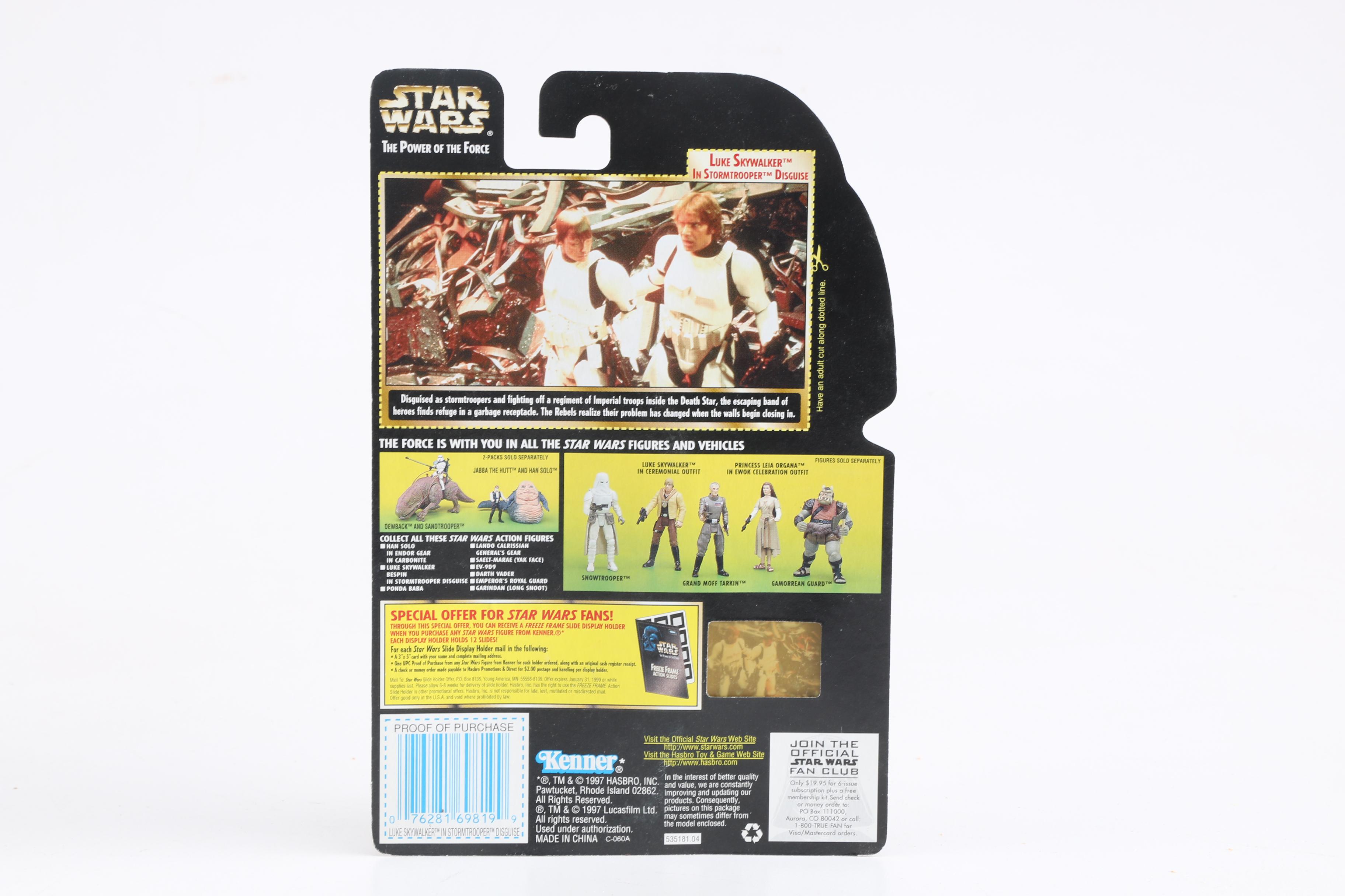 Unopened Kenner Star Wars Figurines from the Late 90s