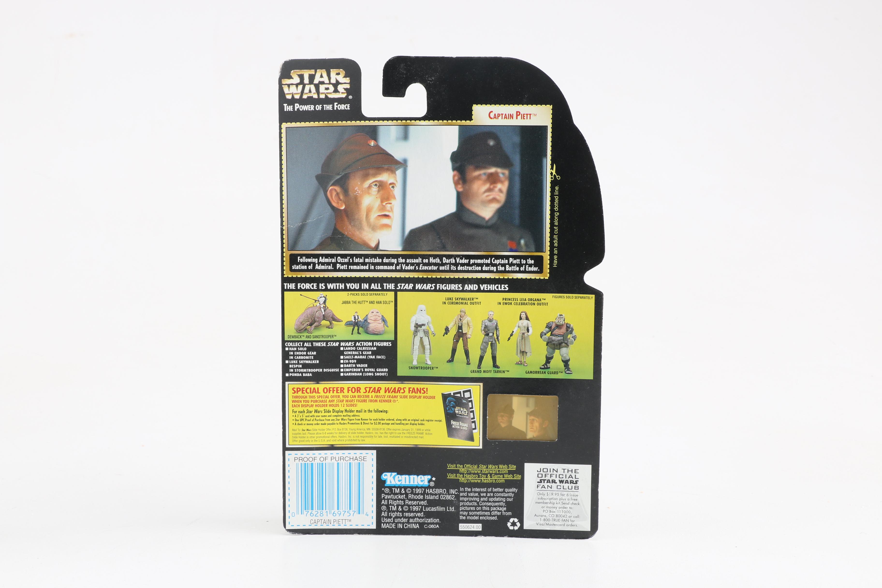 Unopened Kenner Star Wars Figurines from the Late 90s